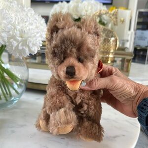 Berg vintage 60’s  Brown bear on all 4’sToy
No tags however he is Berg Austria
